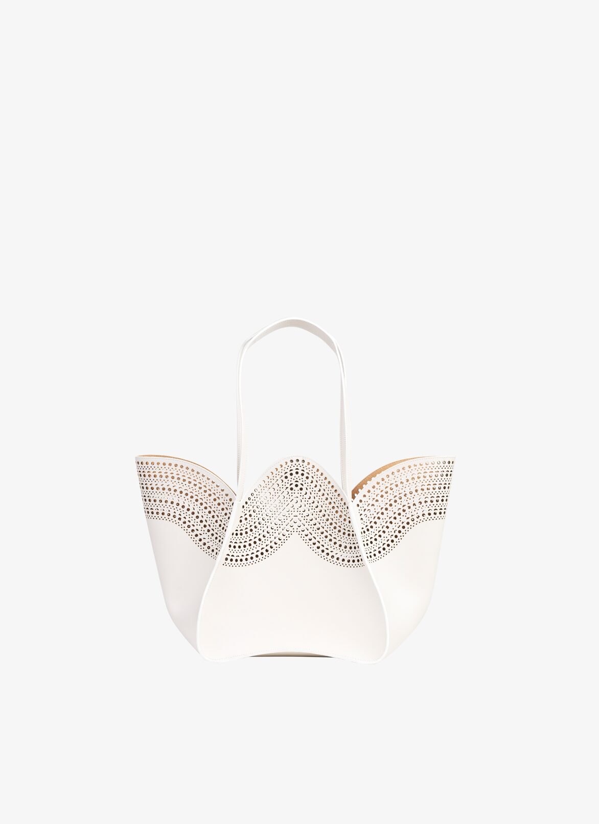 Handbags ALAÏA OPTIC WHITE HANDBAGS
